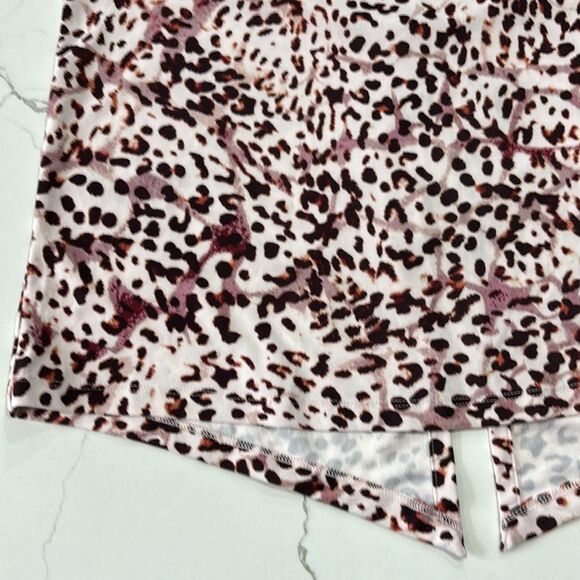 Old Navy Active | Women’s Pink White Animal Print Tank Top Size M - Picture 6 of 13